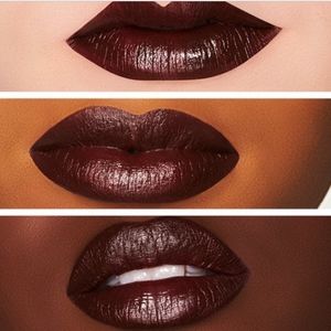 mac lipstick double fudge